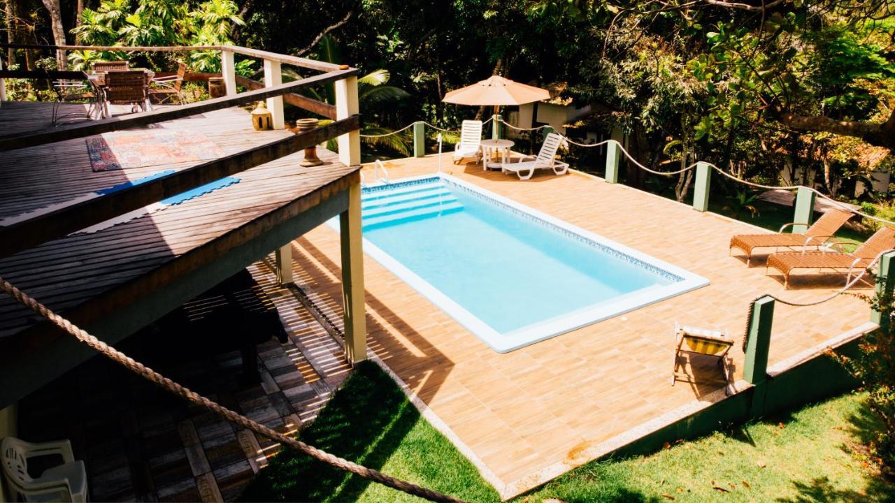 Eco Lodge Serendipity Santa Cruz Cabrália Eksteriør billede